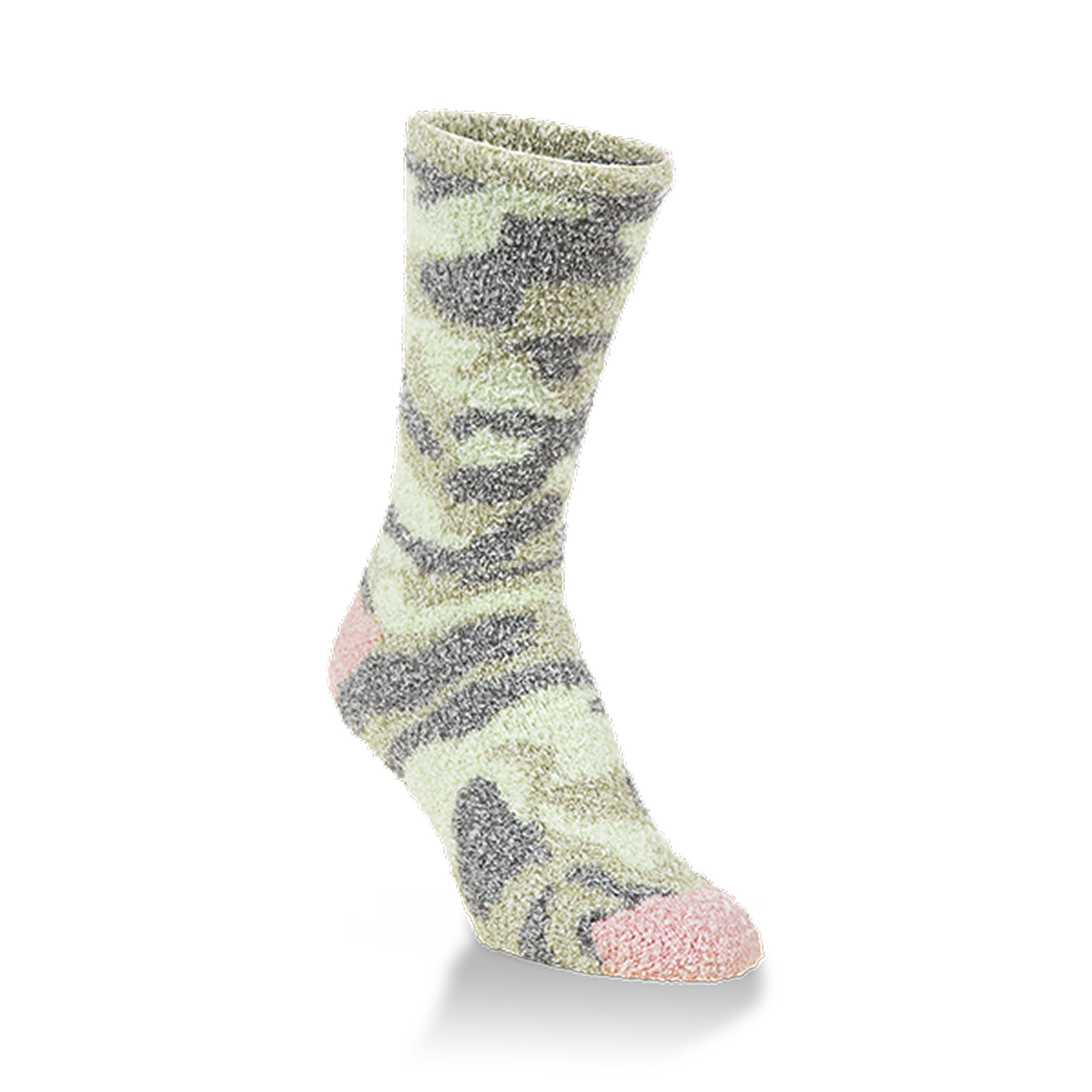 Fireside Cozy Crew- Mushroom Plaid